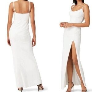 NWT Call Me Slim White Gown Dress Color White